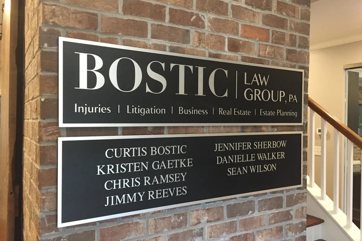 Imperial Sign Crafters wayfinding and directional signage for campuses and complexes